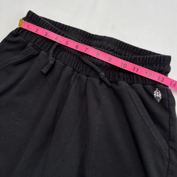 Free People Movement Sunny Skinny Jogger Sweatpants Women's M Black Stretch - Picture 6 of 9
